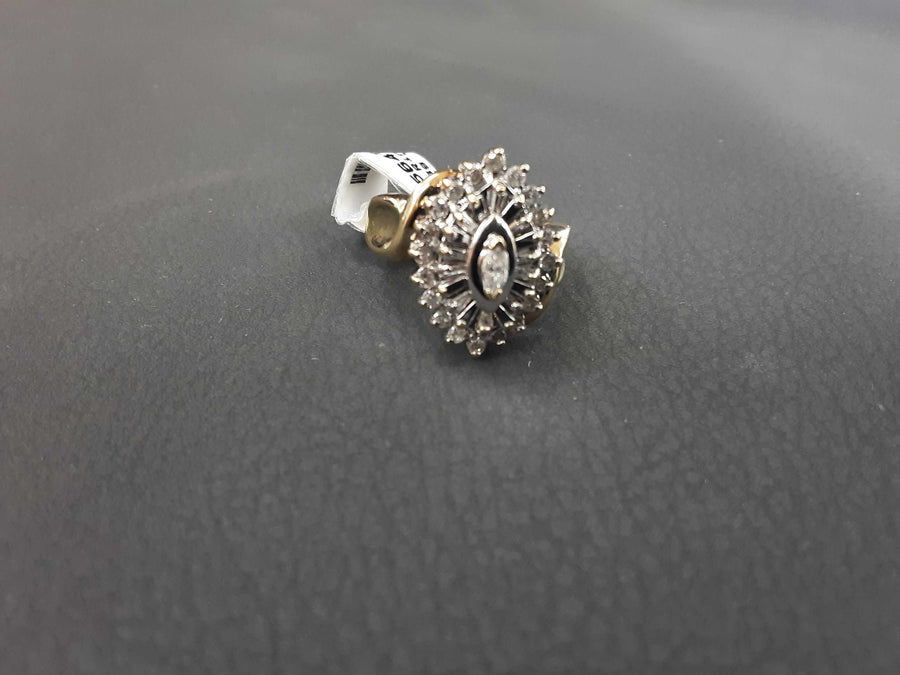 Women's Ring - Yellow Gold 10k (.417) 4.3 grams Size 8