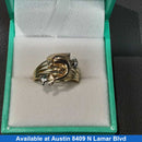 Women's Ring - Yellow Gold 14k (.585) 3 grams Size 6.5