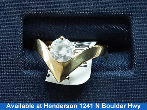 Women's Ring - Yellow Gold 14k (.585) 1.4 grams Size 8