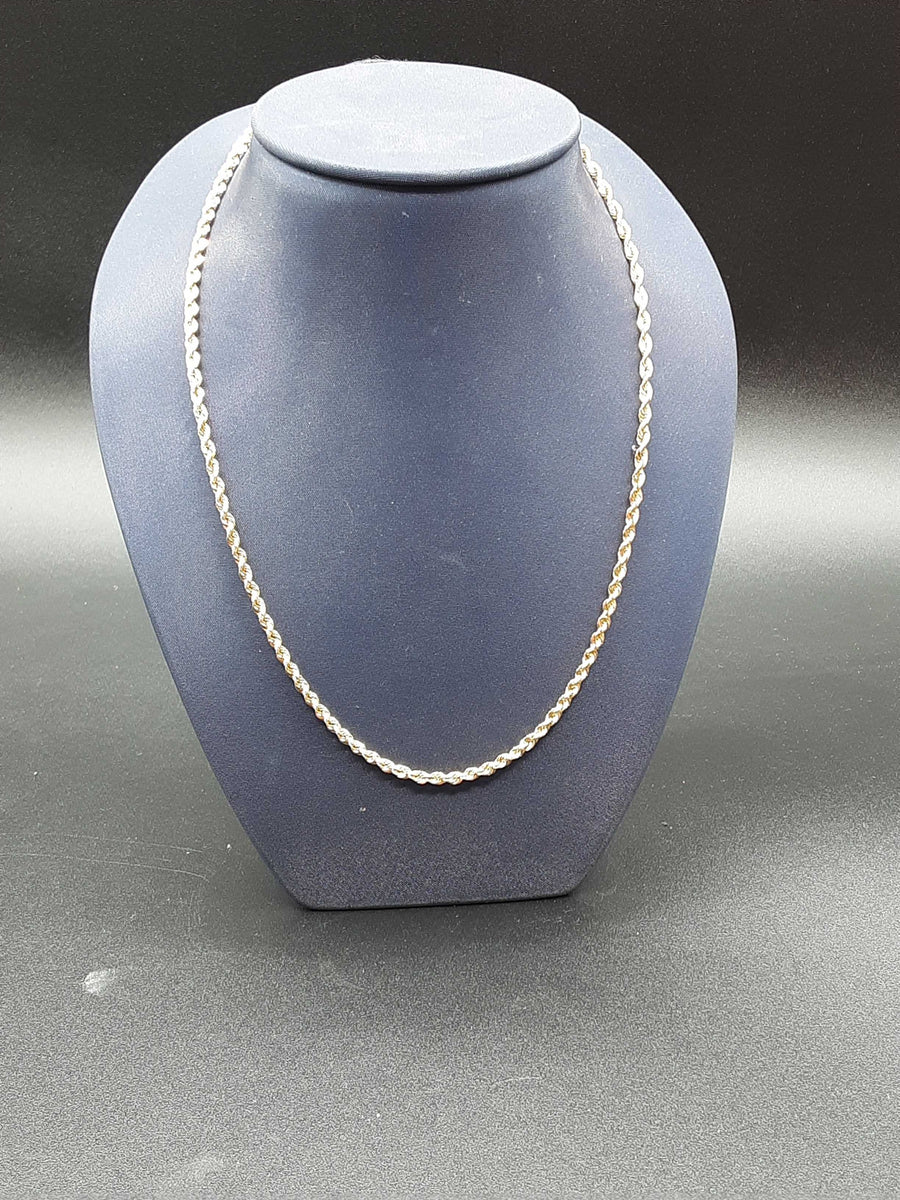 Rope Chain - Yellow Gold 10k (.417) 3.5 grams 7 inch