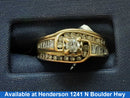 Women's Ring - Yellow Gold 10k (.417) 3 grams Size 20