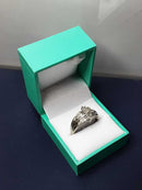 Women's Ring - White Gold 14k (.585) 4.9 grams Size 11