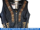 Black Freedom Leather Vest Black Regular Clothing / Accessory