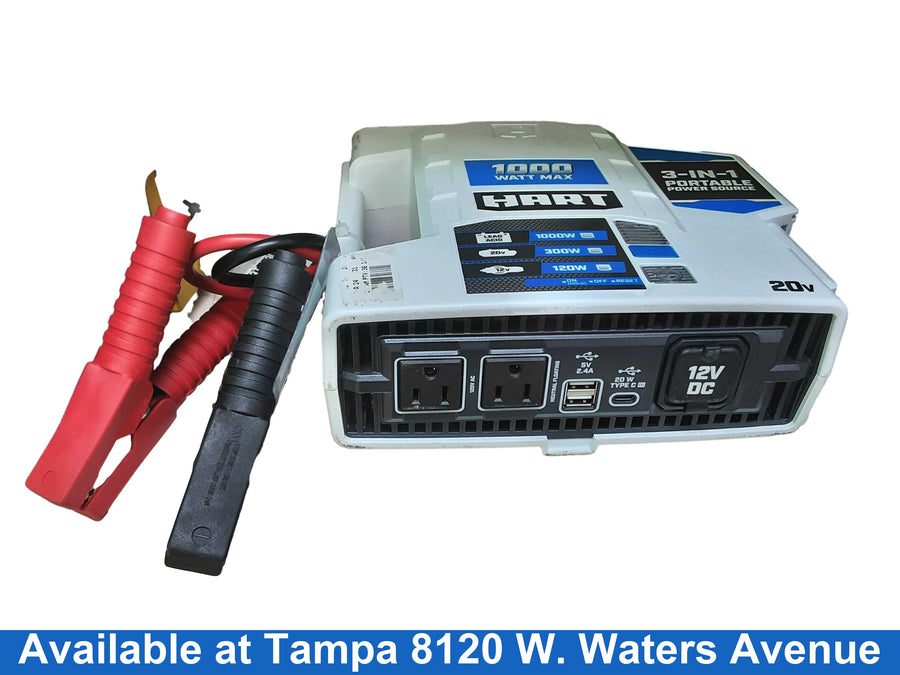 Hart Hgnv01vnm White Battery Booster / Jumper