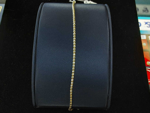 Tennis Bracelet - Yellow Gold 14k (.585) 3.6 grams 7 inch