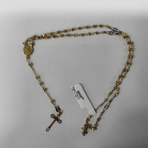 Bead Chain - Yellow Gold 10k (.417) 5.4 grams 24 inch