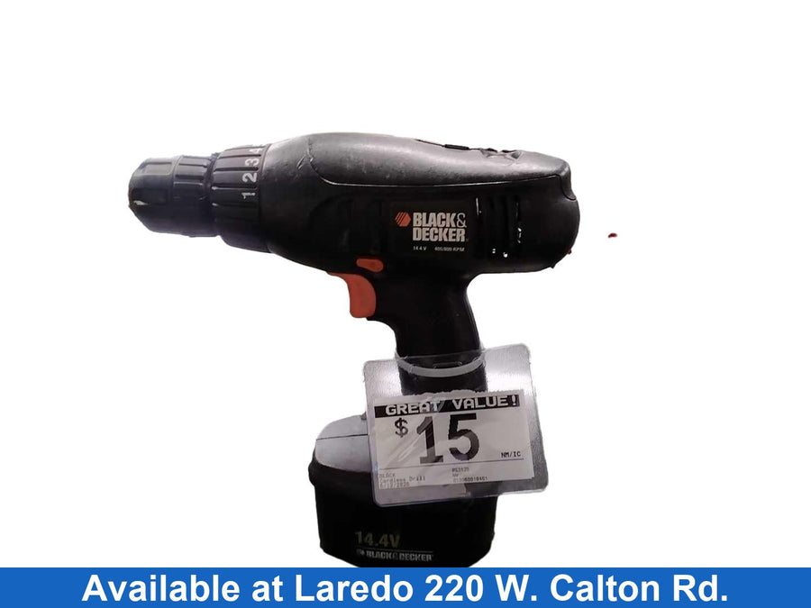 Black Ps3625 Black Cordless Standard Drill