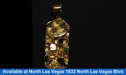 Nugget Pendant - Yellow Gold 14k (.585) 3.7 grams
