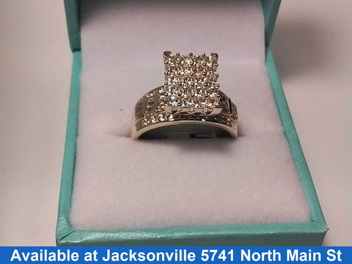 Women's Ring - Yellow Gold 10k (.417) 5.6 grams Size 8