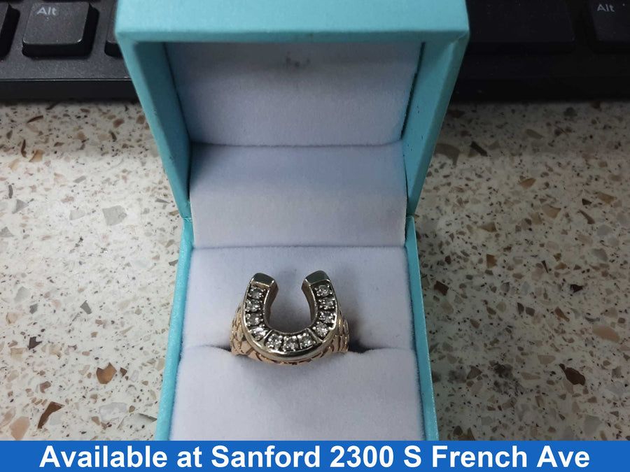 Men's Ring - Yellow Gold 14k (.585) 8 grams Size 8