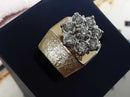 Women's Ring - Yellow Gold 14k (.585) 12.5 grams Size 8.5
