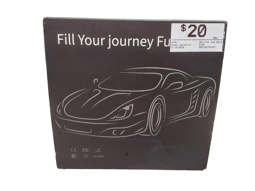 Driving Car Recorder Black Radar Detector / Dash Cam