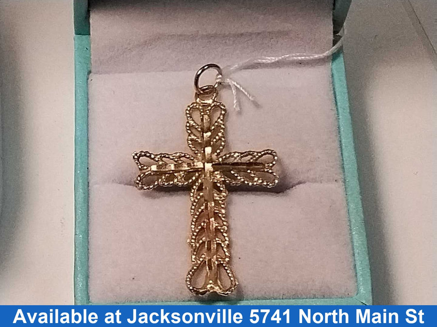 Religious Pendant - Yellow Gold 10k (.417) 1.9 grams