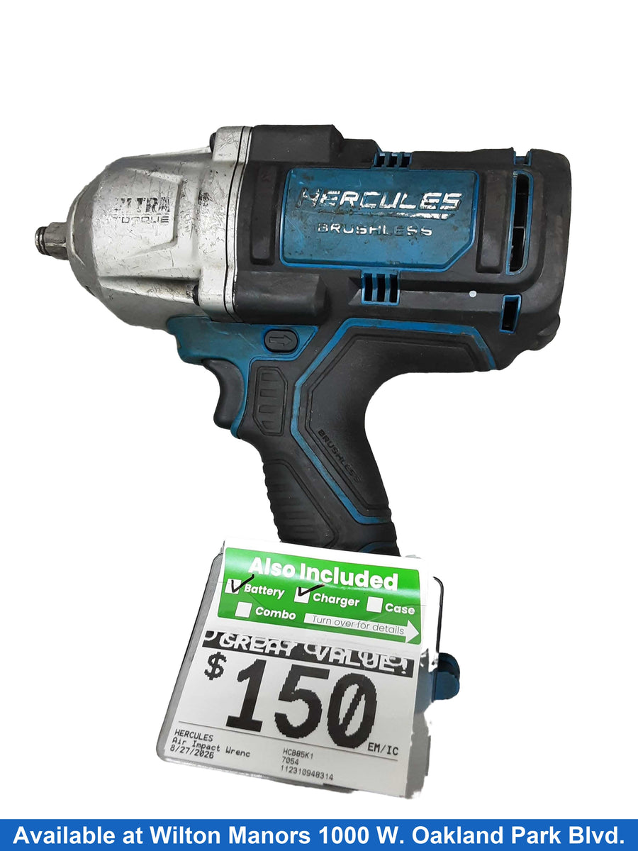 Hercules Hcb85k1 Blue Standard Power Wrench