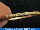 Bangle Bracelet - Yellow Gold 18k (.750) 8.6 grams 6 inch