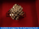 Women's Ring - Yellow Gold 14k (.585) 9.1 grams Size 6