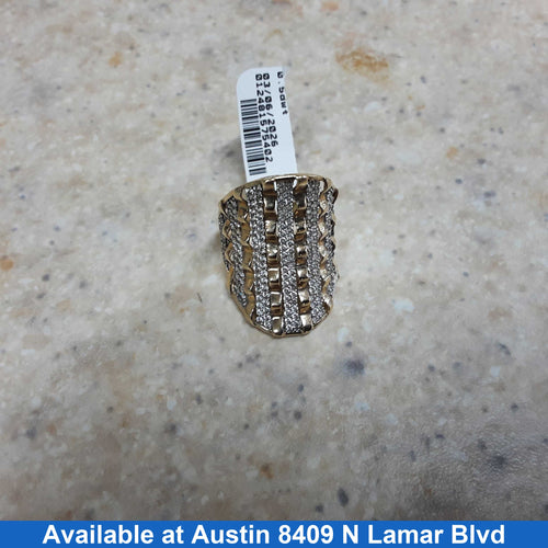 Women's Ring - Yellow Gold 14k (.585) 5.2 grams Size 7