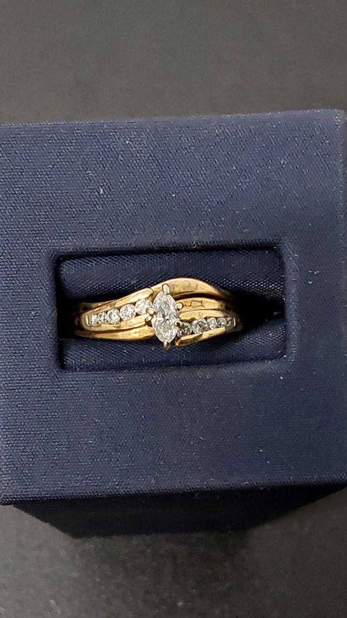 Women's Ring - Yellow Gold 14k (.585) 3.7 grams Size 8