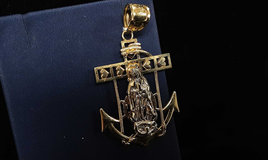 Religious Pendant - Yellow Gold 14k (.585) 6.6 grams