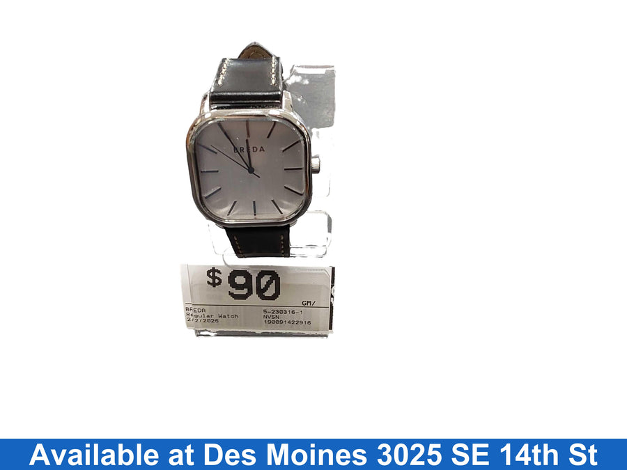 Breda 5-230316-1 Silver Regular Watch