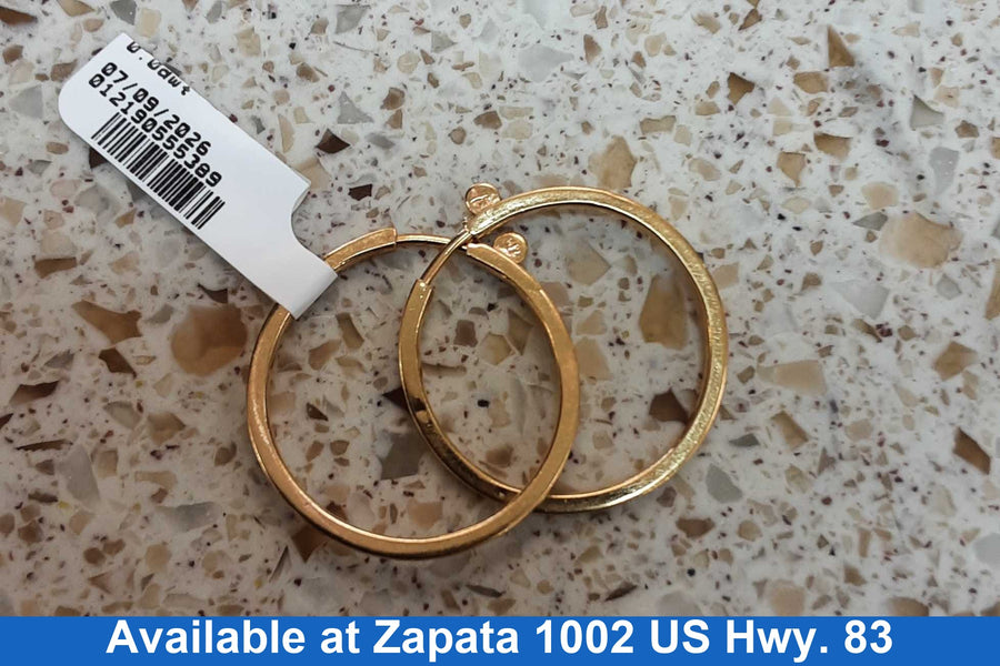 Jacket Earrings - Yellow Gold 22k (.917) 3.2 grams