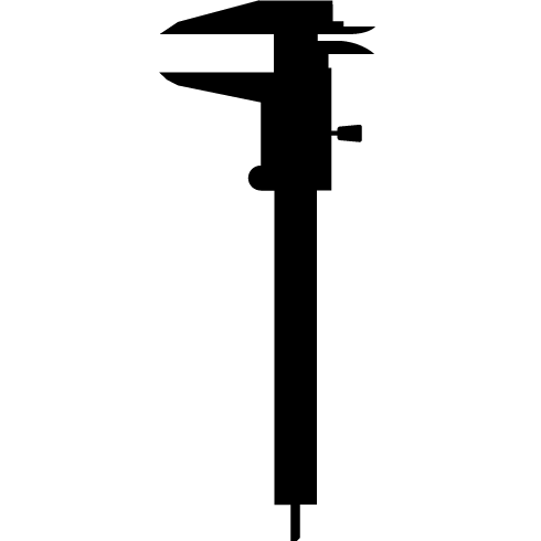 Pittsburgh Silver Micrometer / Caliper
