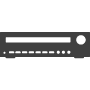 Crosley Cr8005d-ws Gray Home Audio Disc Changer