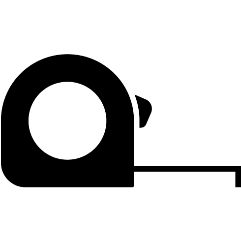 Milwaukee 25ft Red Tape Measure / Wheel