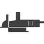 Porter Cable 555 Gray Biscuit Joiner