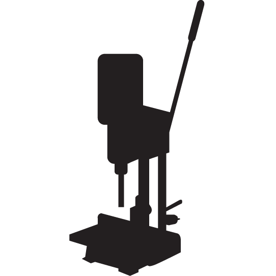 Crafstman Drill Press Stand Silver Mortising Tool