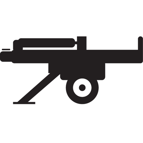 Super Handy Guo084 Orange Log Splitter