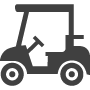 John Deere Gator Green Fuel Golf Cart
