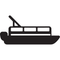 Colorado Classic Accessories Black Pontoon Boat