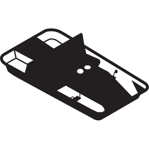 Intex Excursion 4 Black Pedal Boat