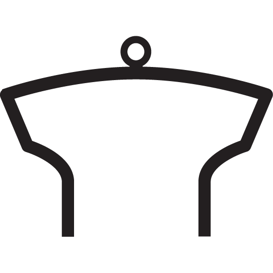 Blue Ox Accent Tow Black Ski / Tow Bar