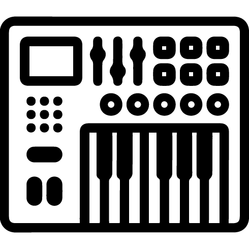 Akai Professionals Miniplay Black Midi Keyboard Controller