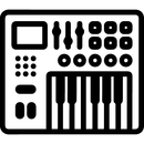 Worlde Worlde Mini White Midi Keyboard Controller