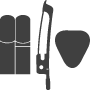 Hoyt Satori Black Bow / Pick / Reed