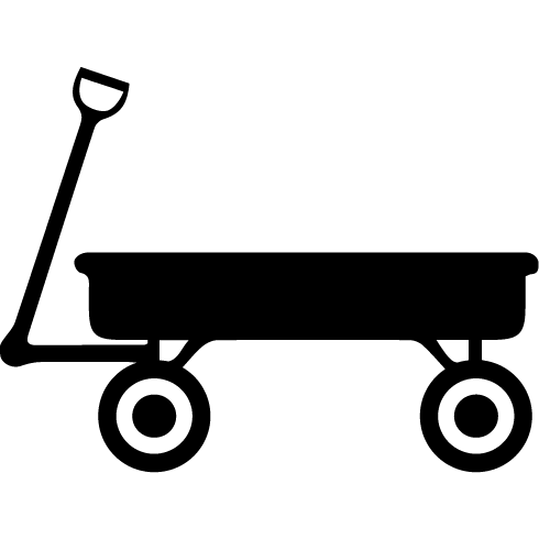 Collapsible Wagon Wagon Cart Beige / Tan Wagon