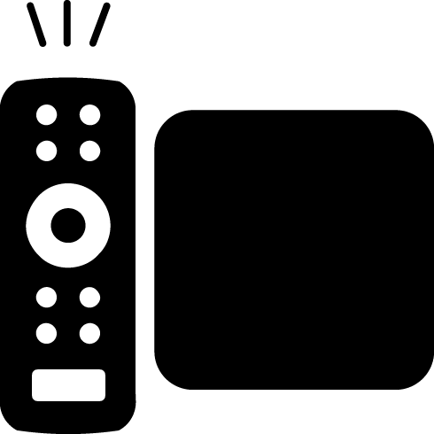Roku 3840x Black Media Streaming Player