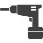 Central Pneumatic Black Pneumatic Impact Drill