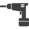 Husky Silver Pneumatic Impact Drill