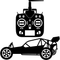 Spectrum Drag Black RC Car