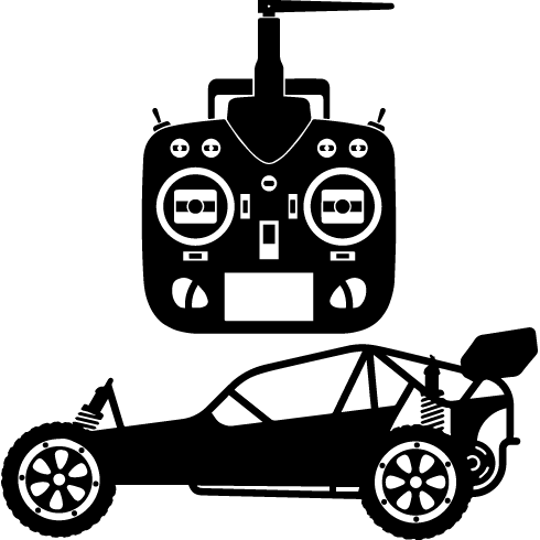 Spectrum Drag Black RC Car