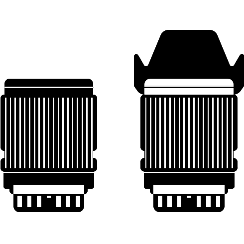 Canon Ef 75-300mm Black Photographic Lens