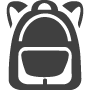 Nike 56323 Black Backpack / Briefcase / Bag