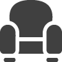 Cabelas Big Outsdoors Chair Black Chair / Couche