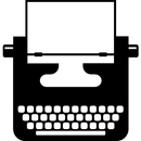 Royal Quiet Deluxe Black Typewriter