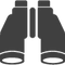 Black Binoculars
