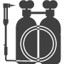 Ioxygen Ar-vm/or-vm Gold Oxy/Acetylene Torch